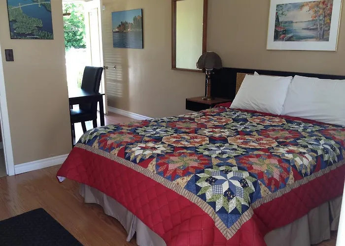 Chambre Lit Queen-Size avec Accès aux Personnes Handicapées